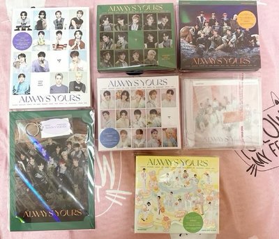 SEVENTEEN  Always yours 小卡 weverse特典 + 環球特典 (漢 圓 勳 八 碩 寛 率 )
