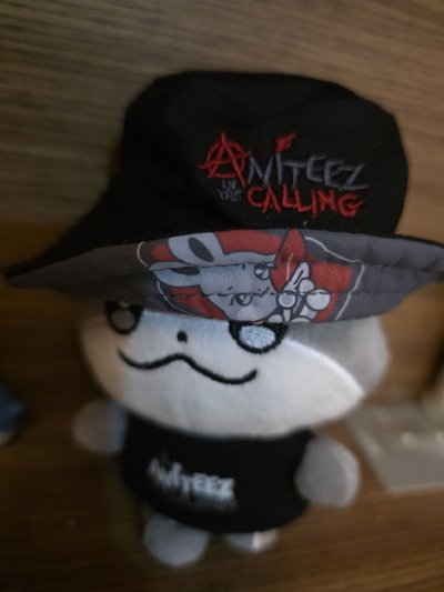 ANITEEZ IN THE CALLING BUCKET HAT KEYCHAIN 漁夫帽鑰匙圈 ⚠️盒損⚠️