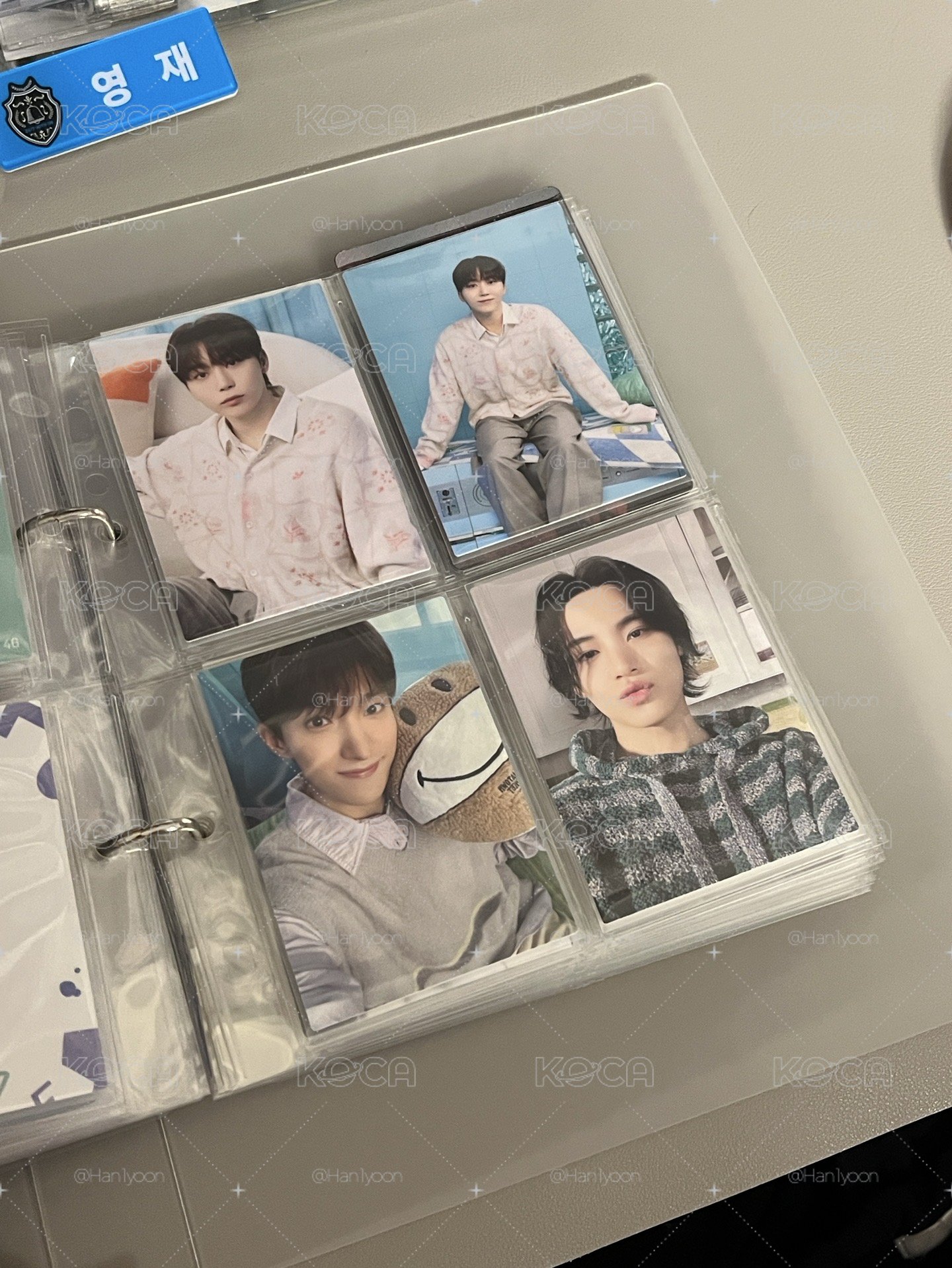 seventeen 日卡尺寸小卡