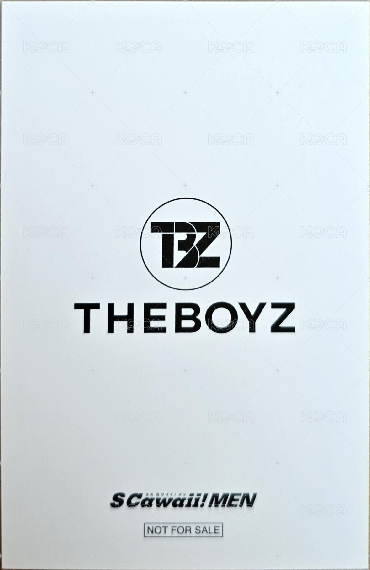 雜誌卡 SCawaii!MEN 背面
