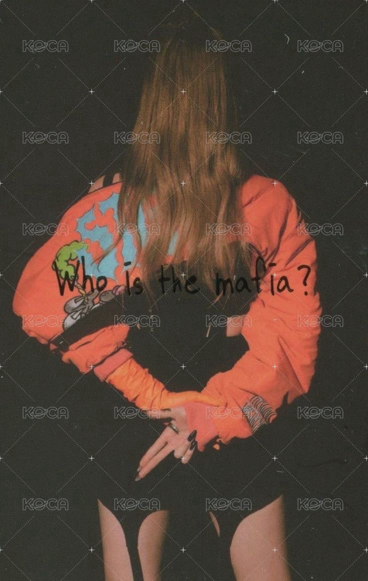 GUESS WHO 專輯卡 預售禮 背面