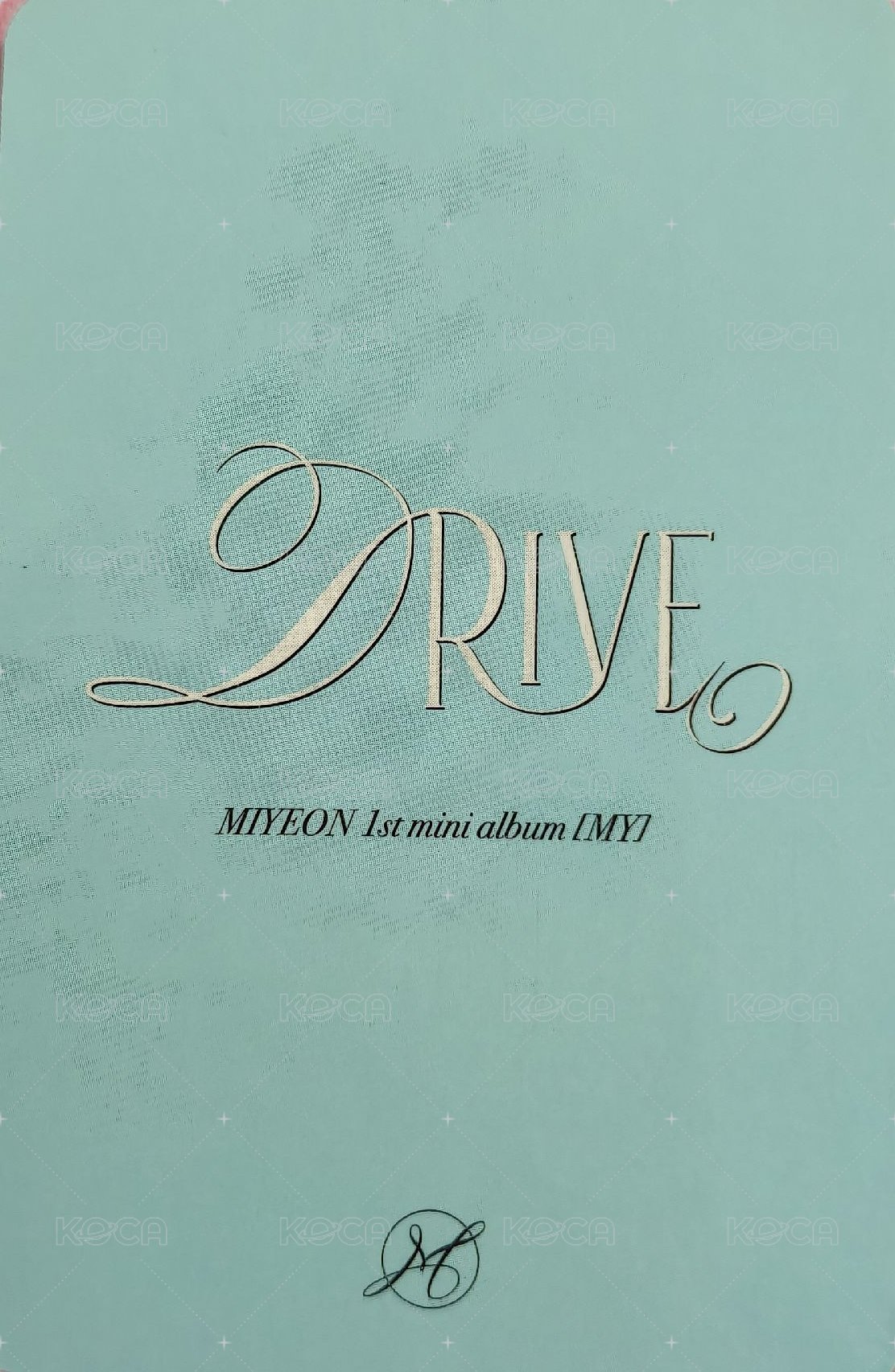 MY 新那拉 特典卡  背面