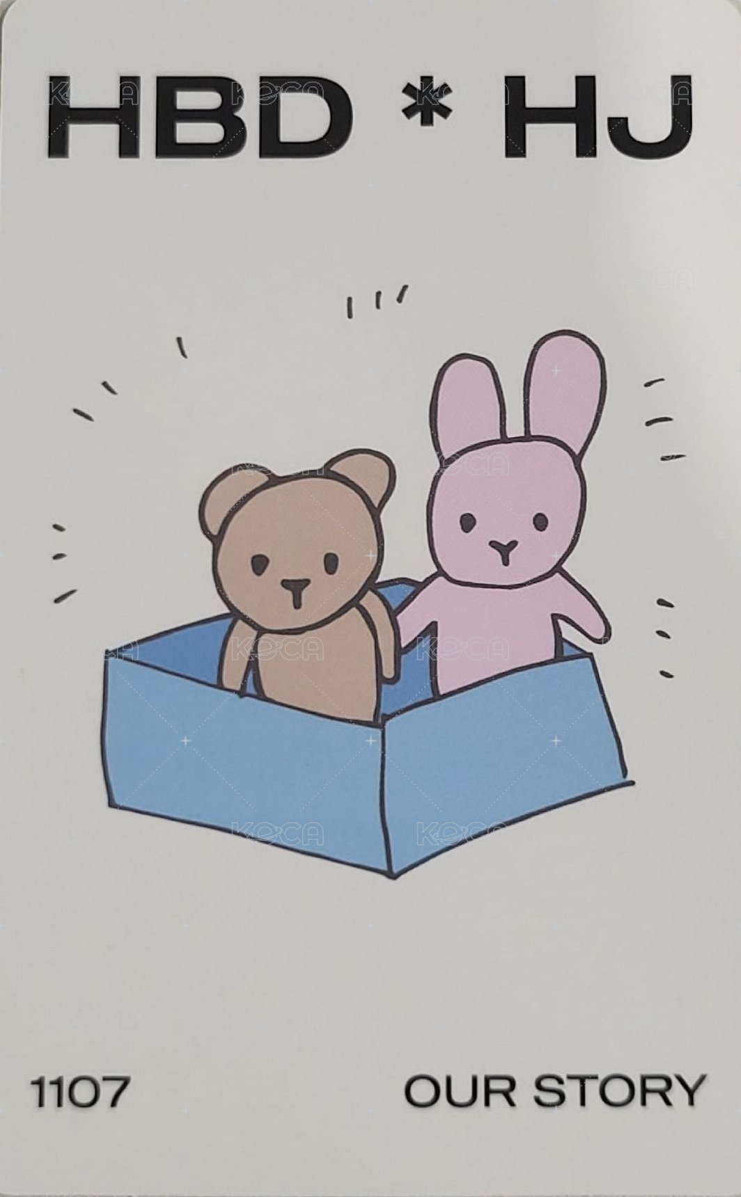 22年生日MD 周邊卡  背面