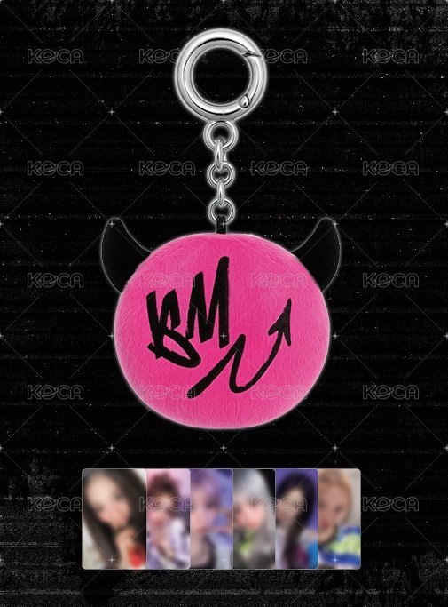 絨毛吊飾鑰匙圈