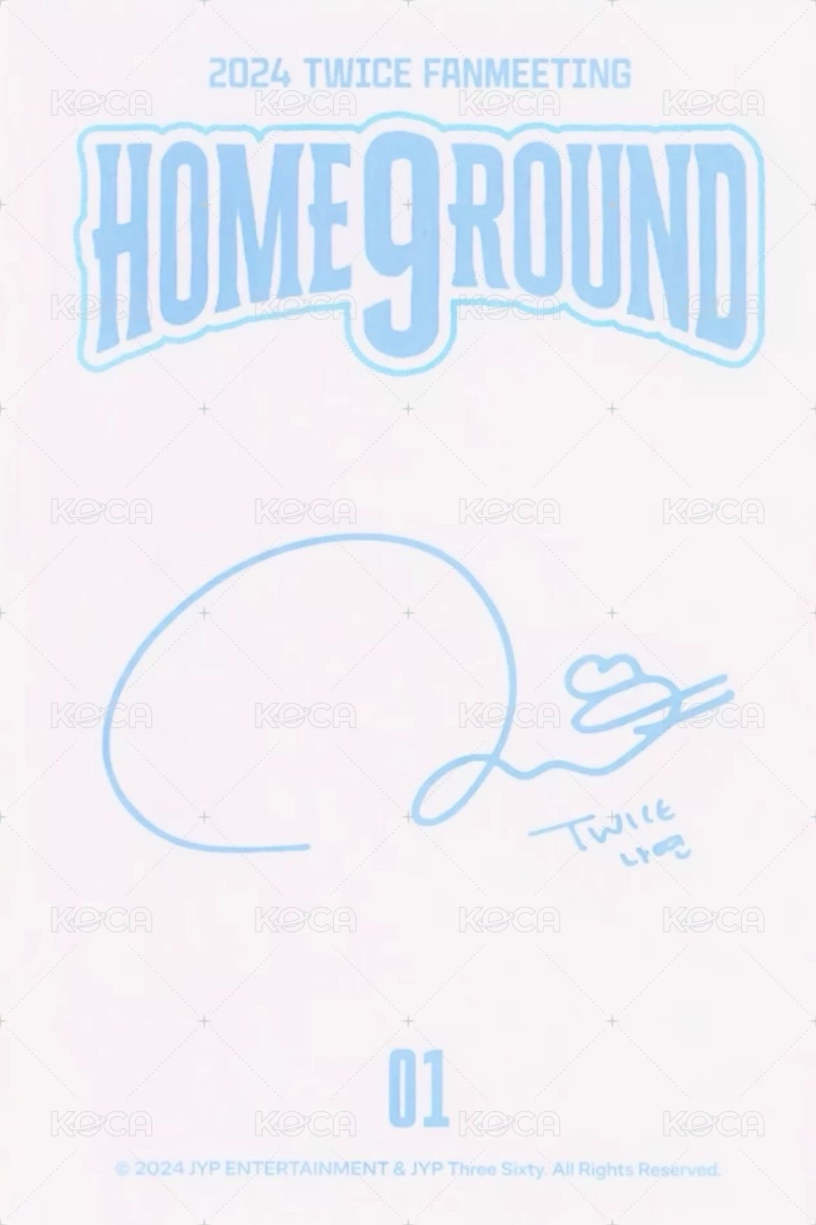 24’FM 九週年 隨機卡  背面