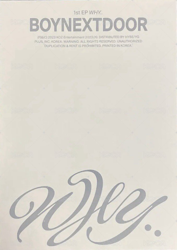 WHY.. 專輯 明信片 MOODY ver. 背面