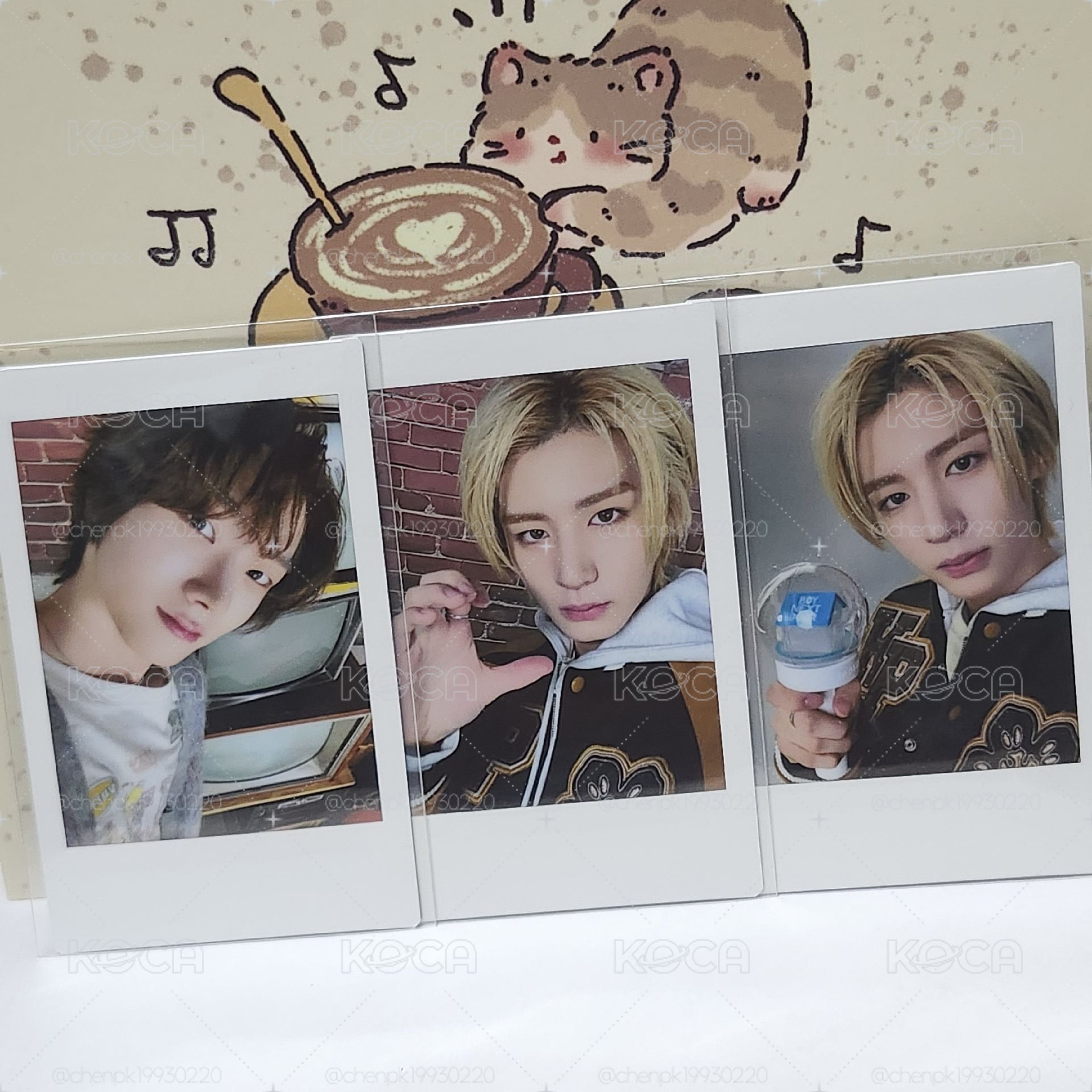 LEEHAN/SUNGHO｜KNOCK ON Vol.1 拍立得