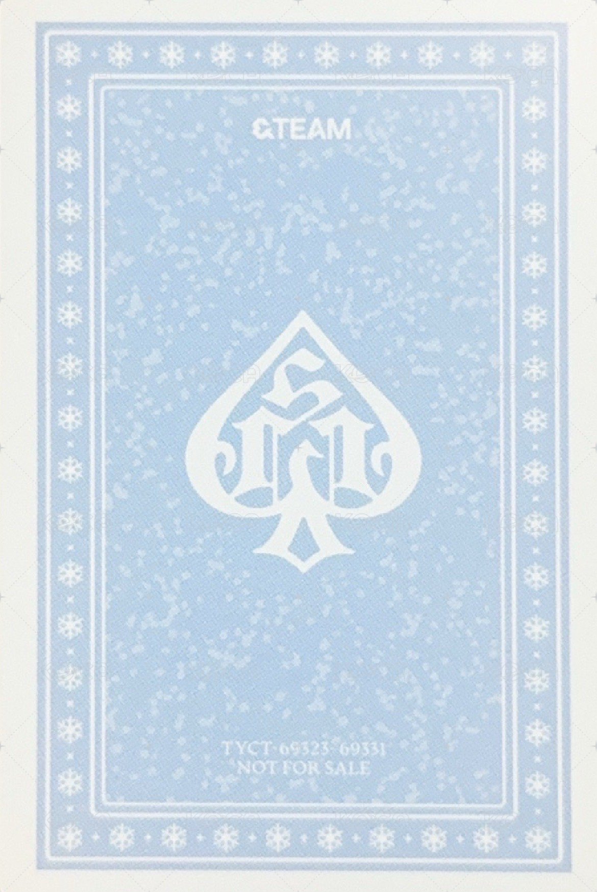 雪明かり (yukiakari) 專輯卡 單封專卡C 背面