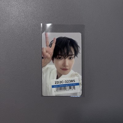 Ashes to Light ATEEZ JP FC 特典卡