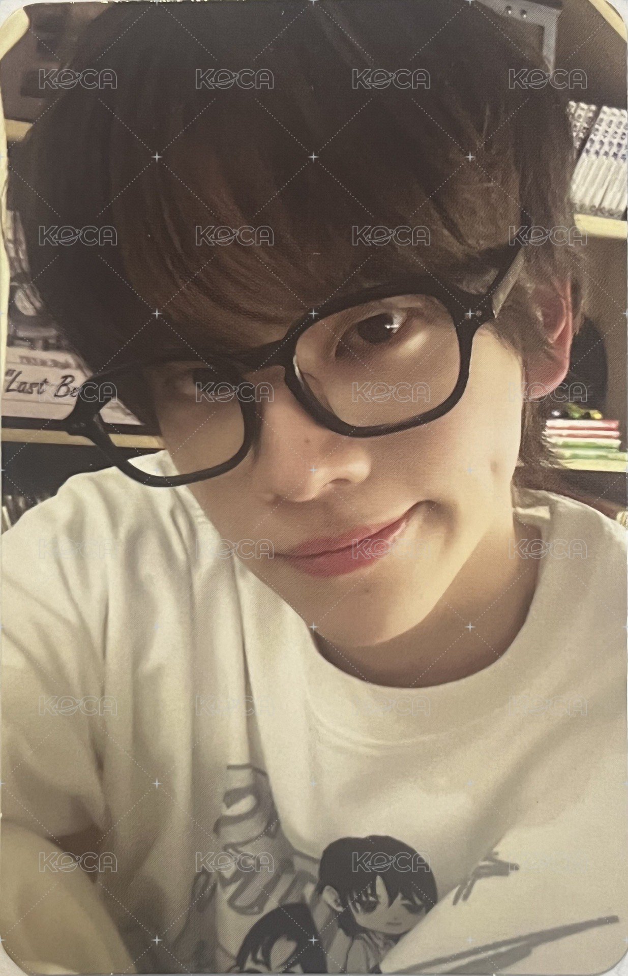 TRY WITH US 專輯卡 單封專卡 眼鏡申 正面