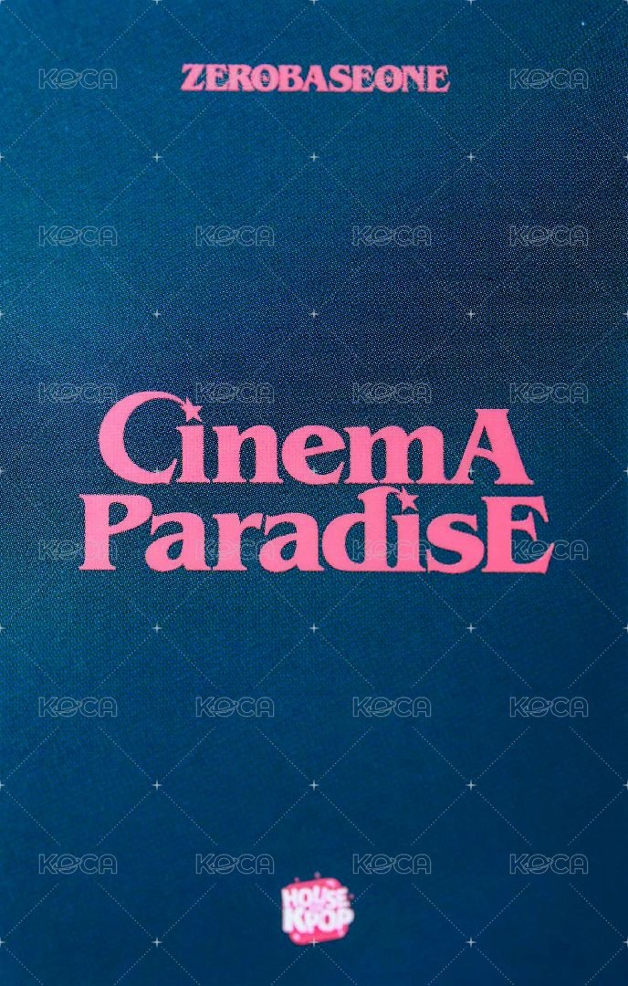 迷四 House Of Kpop 幸運卡  背面