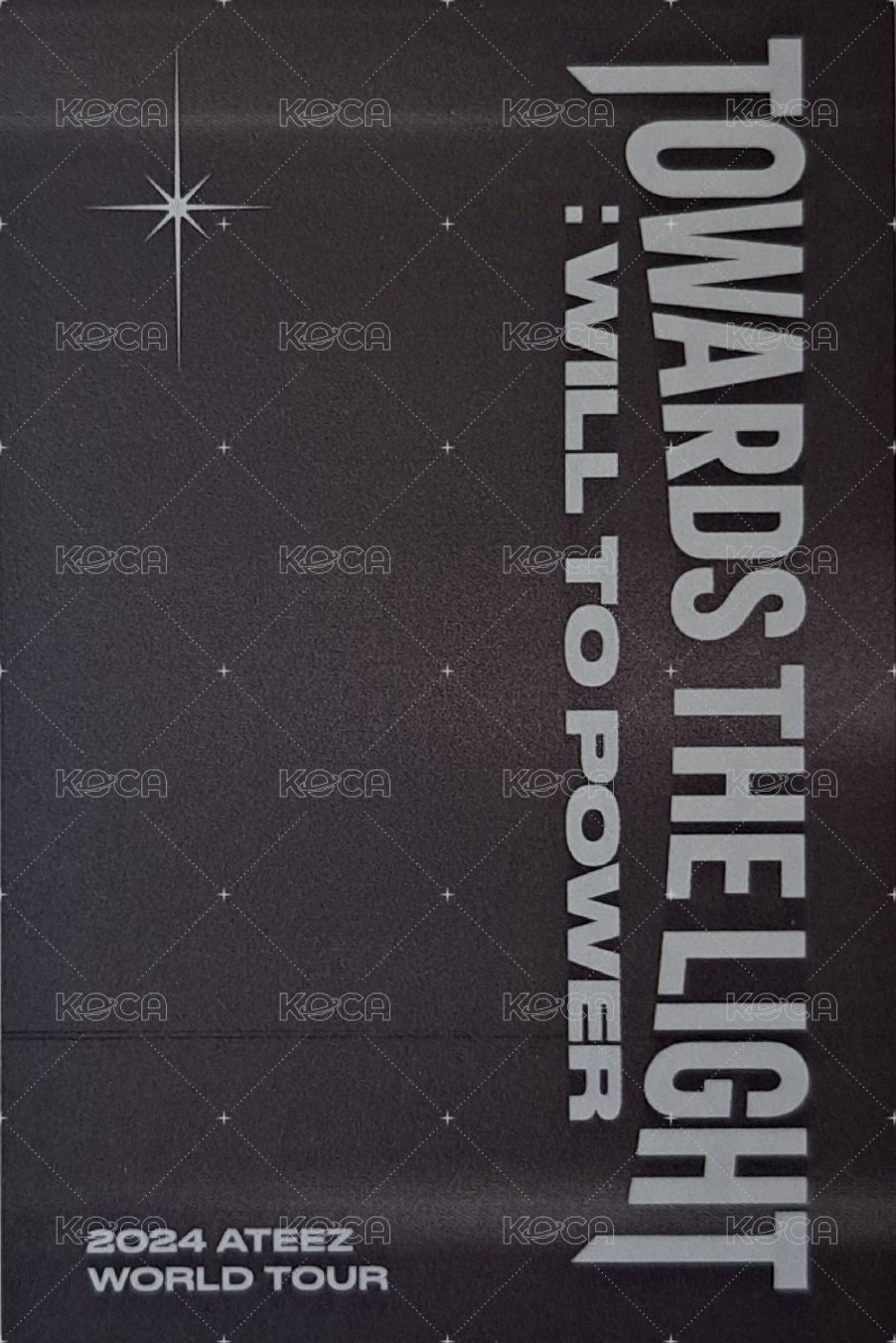 Towards the Light 周邊卡 2024 Photocard Pack 背面