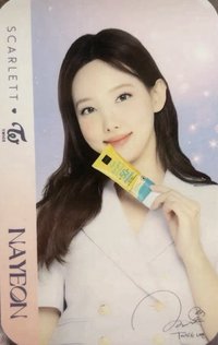 TWICE X SCARLETT 代言卡 2.0