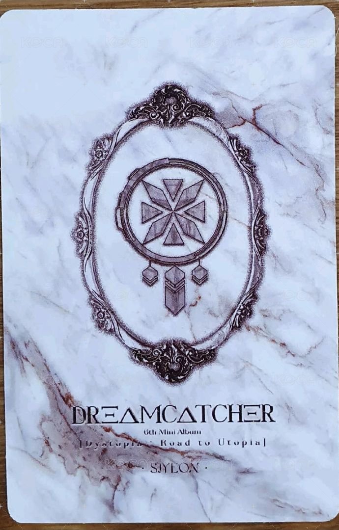 迷你六輯 專輯卡  背面