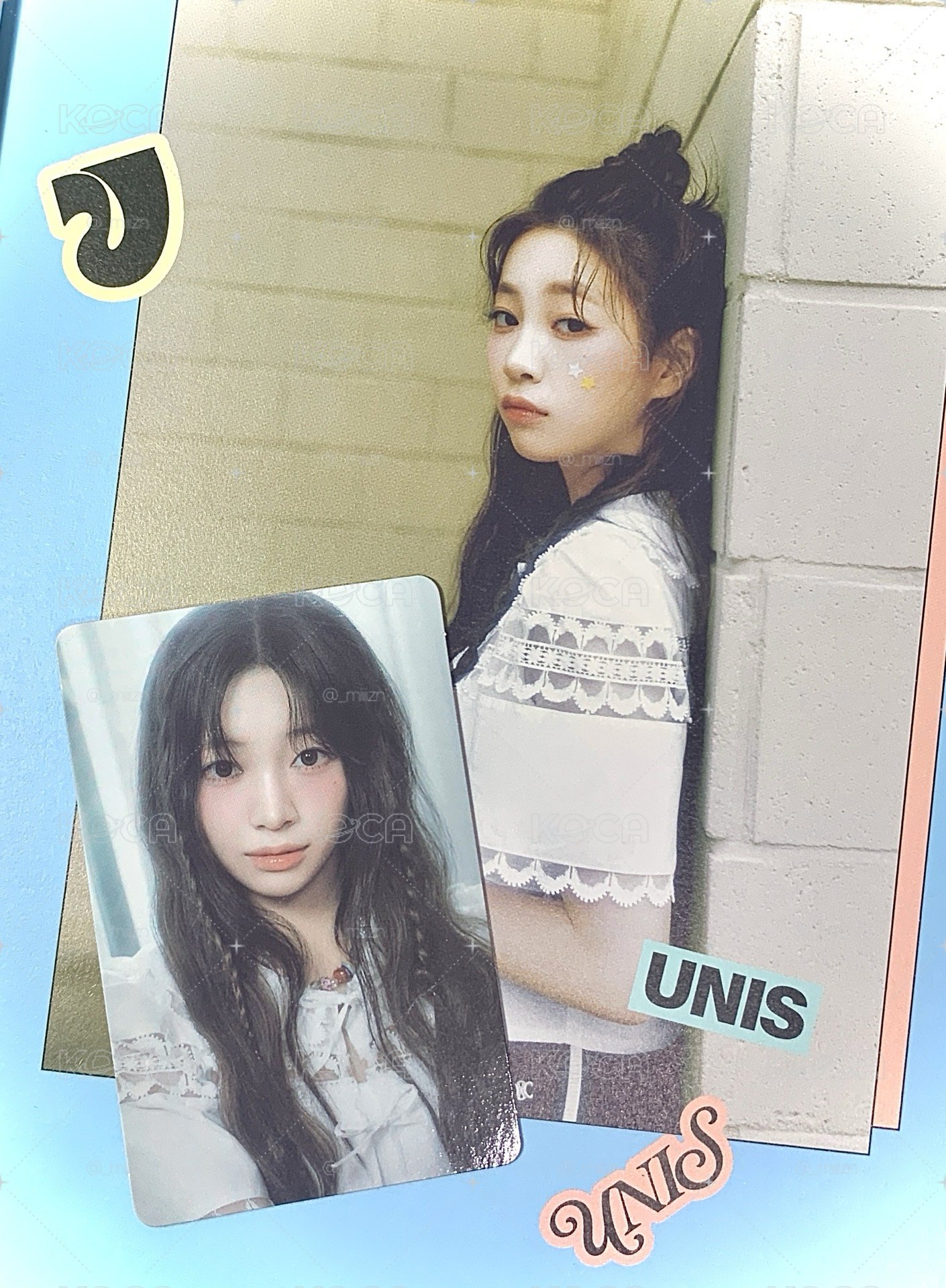 UNIS｜Nana｜CURIOUS 專輯卡 ver. POCAALBUM 電子專QR卡