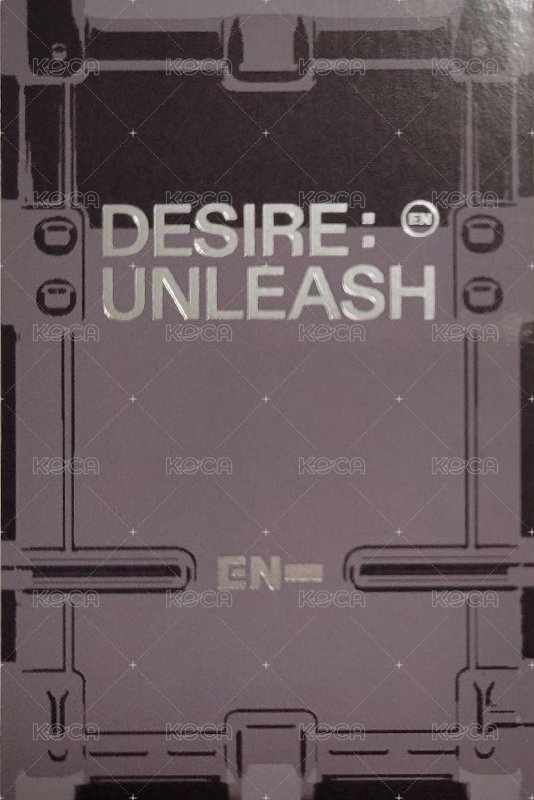 迷六 專輯卡 ENGENE ver. 背面