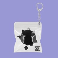 THE XCAPE 鑰匙圈吊飾 Villains MOCHI PLUSH&POUCH KEYRING