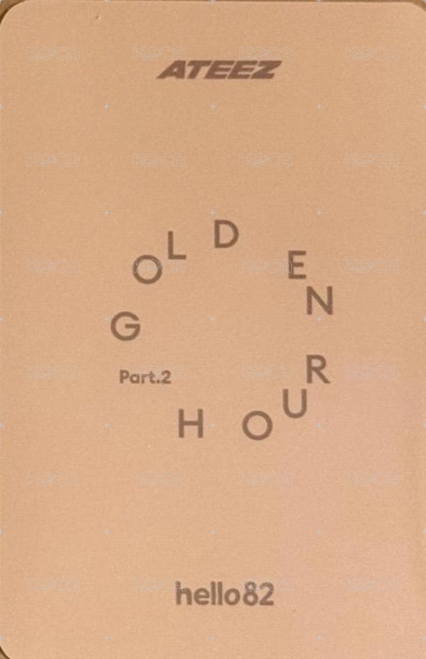 GH2 hello82 Berlin 簽售卡  背面