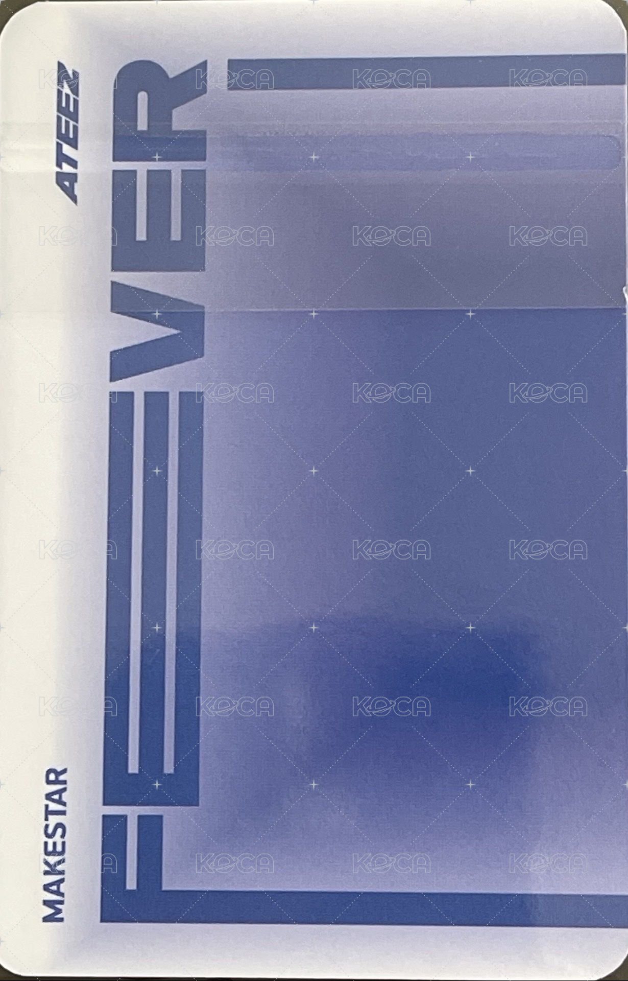 FEVER pt.3 ms 2.0 簽售卡  背面