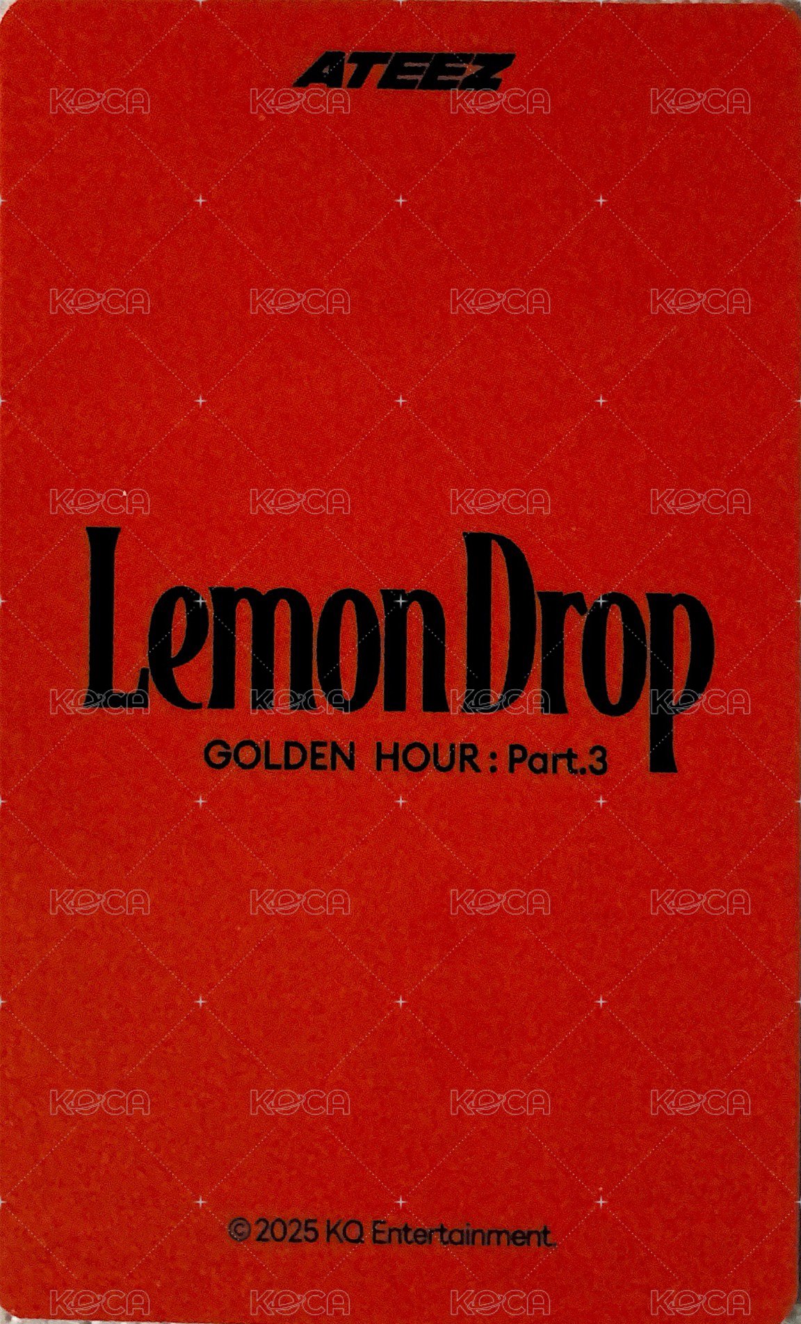 GH3 隨機卡 POP UP 馬卡龍 ver. 背面