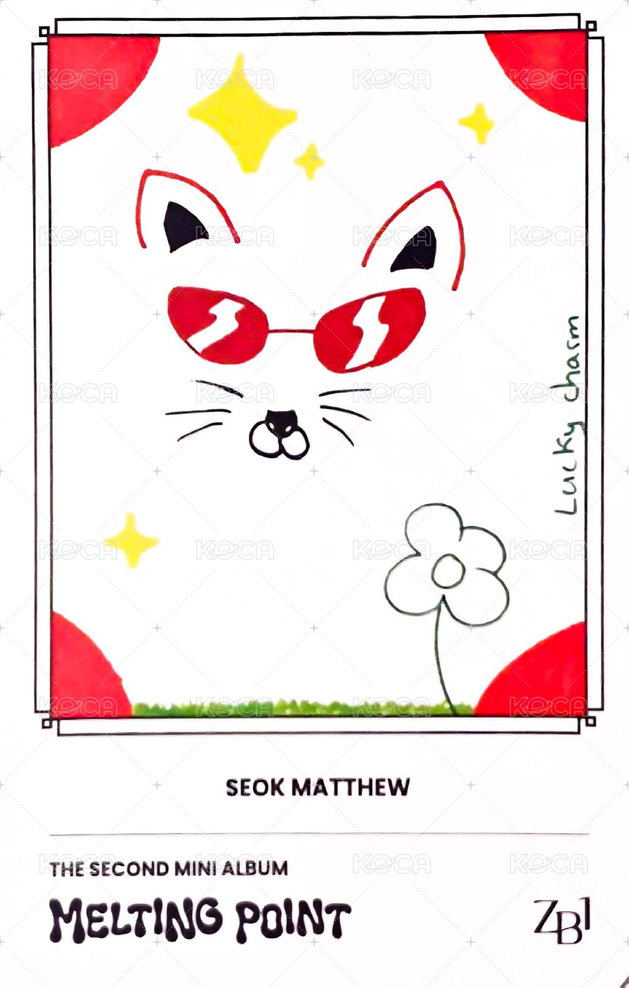 迷二 專輯卡 LOYALTY ver. 背面