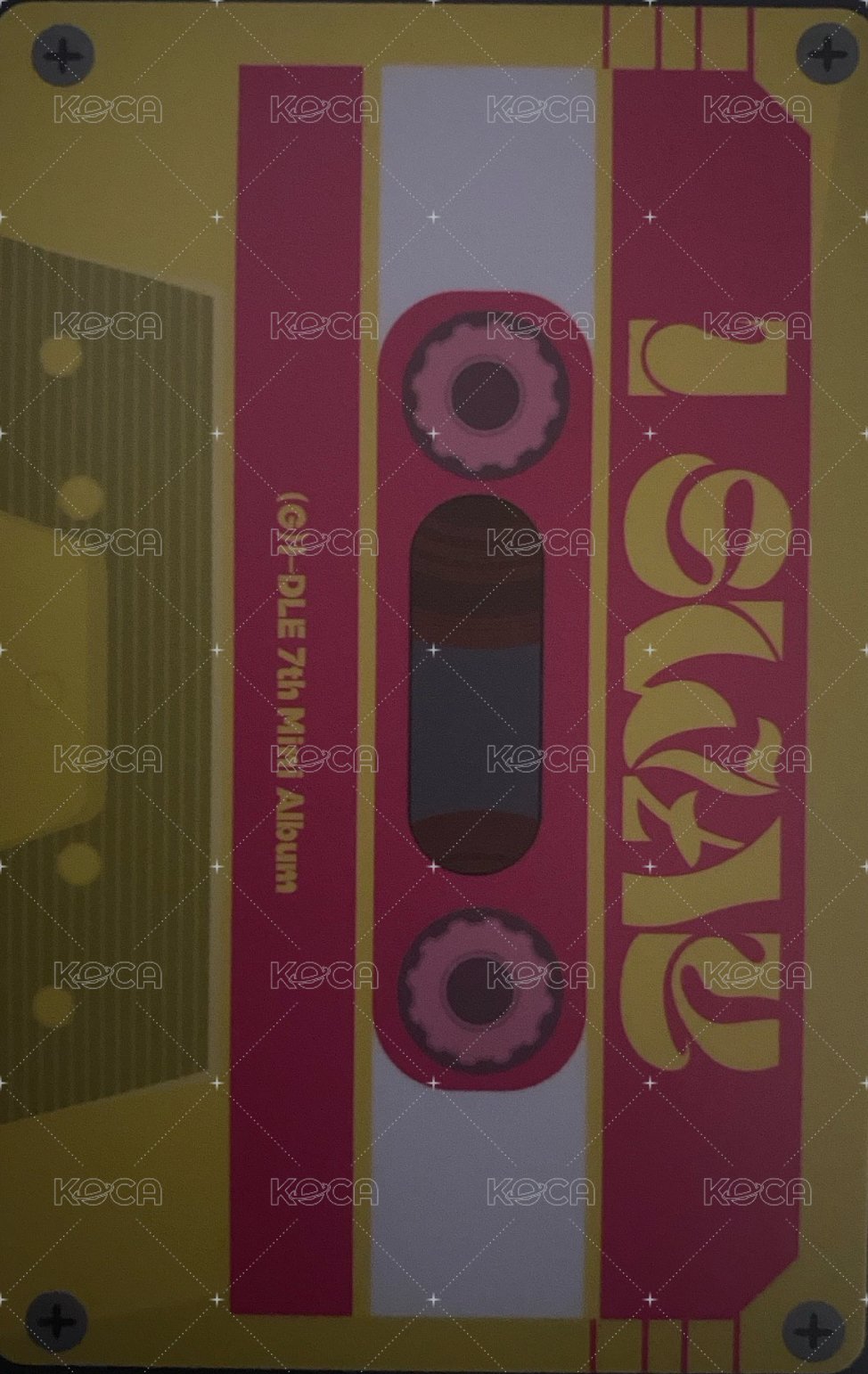 I SWAY 專輯卡 特別版 背面