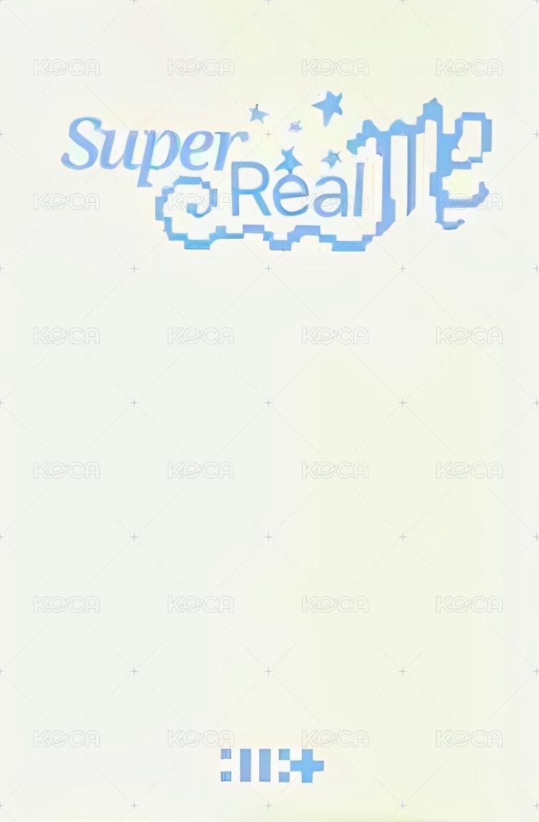 SUPER REAL ME bdm 簽售卡  背面