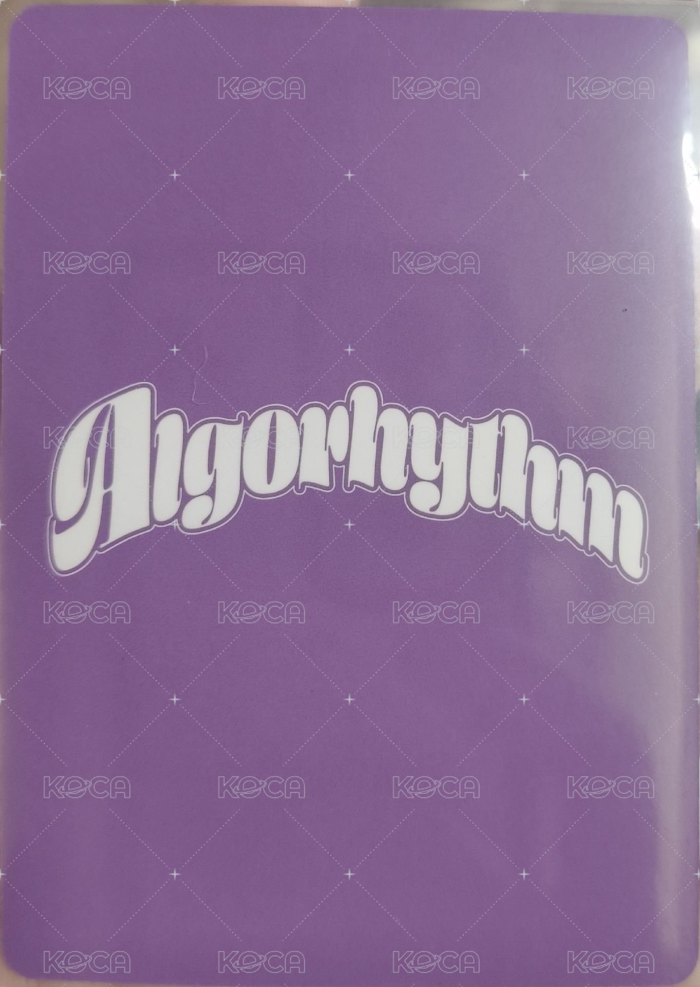 Algorhythm 塔店 場限 幸運卡  背面