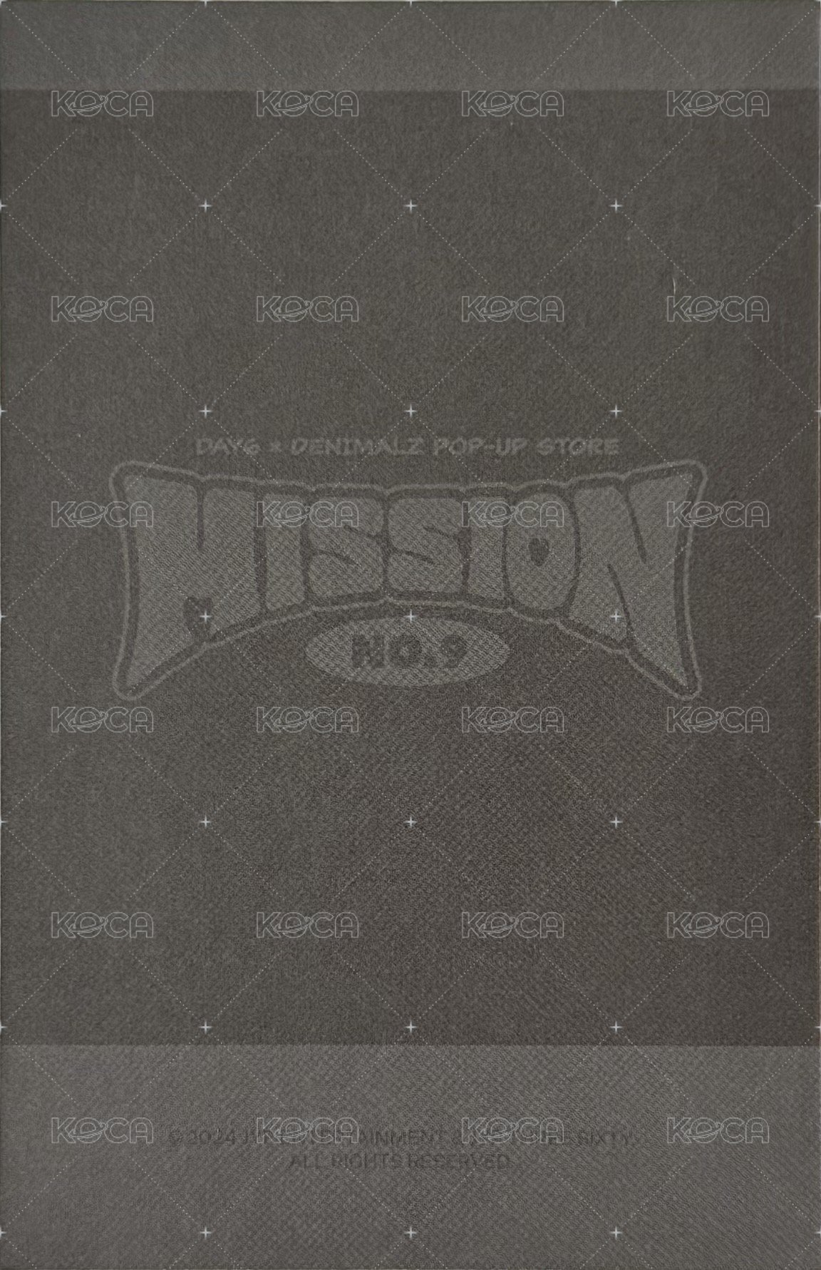 MISSION No.9 鐵盒小卡組 周邊卡  背面