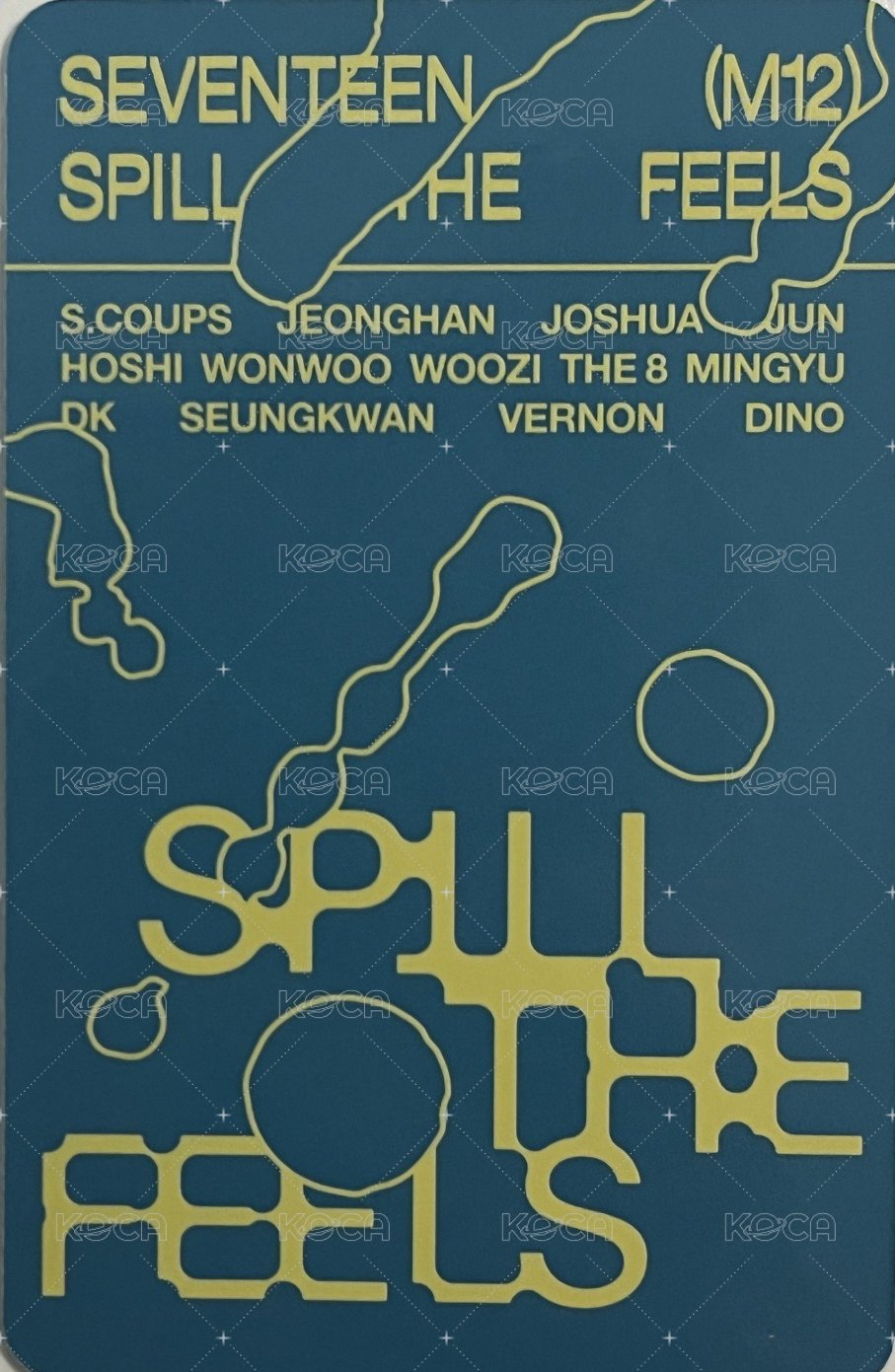 MINI12 專輯卡 FEEL BLUE Ver. 背面