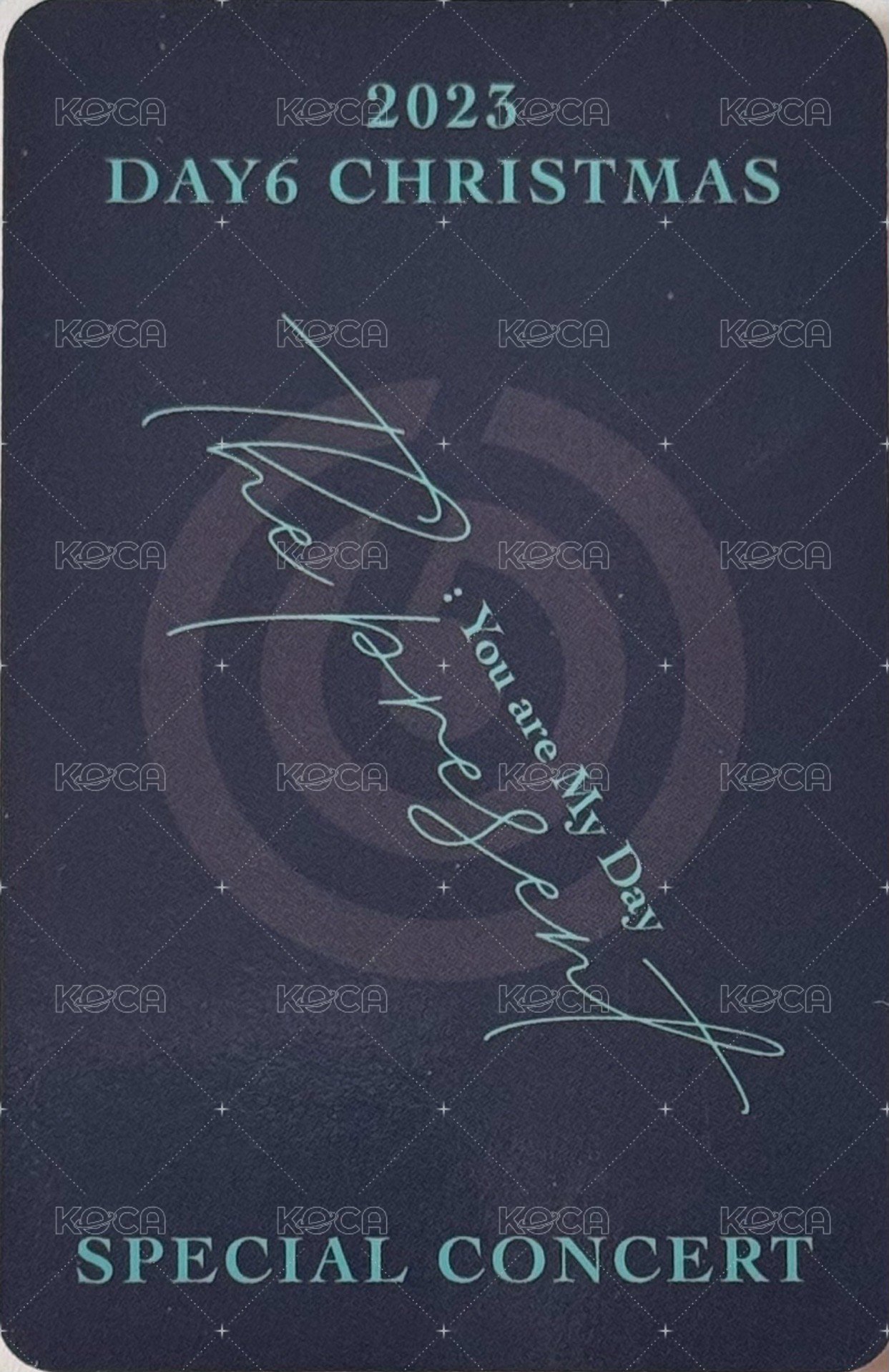 23聖誕控 入場卡 / 場限卡  背面