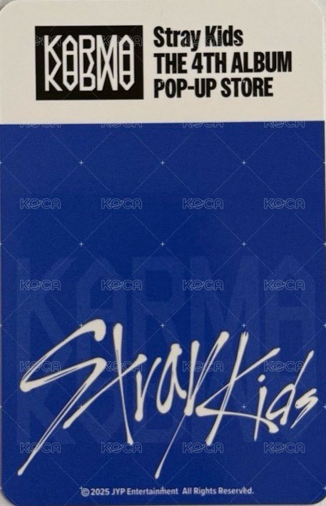 KARMA 快閃店   2.0 幸運卡  背面