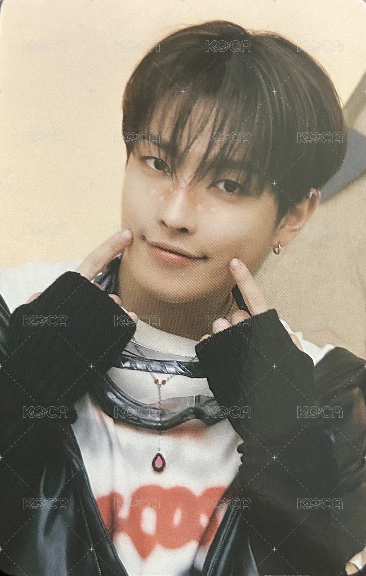 ANITEEZ IN TREASURE 周邊卡 SOFT CAN BADGE 正面