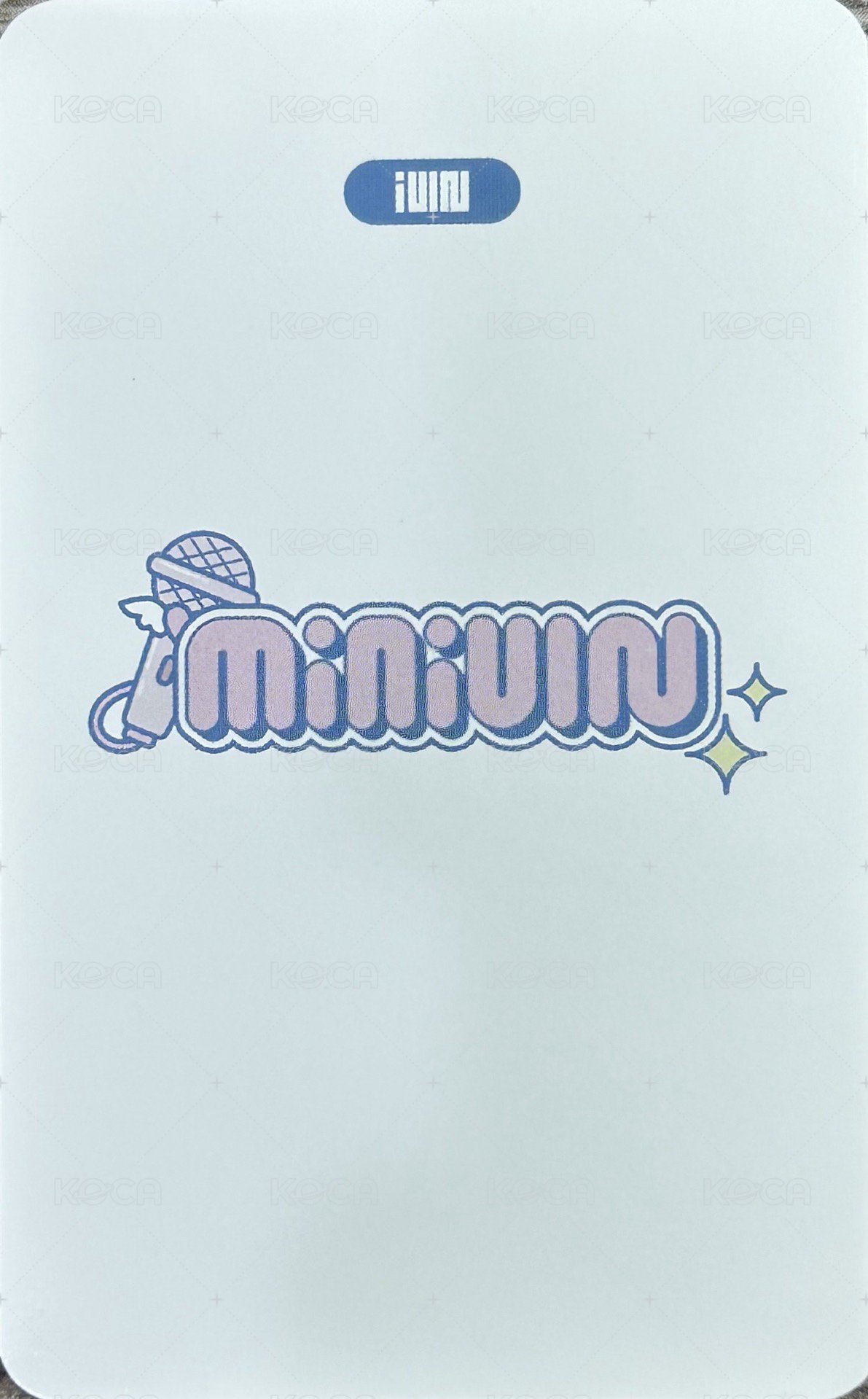 minidle 2.0   二代娃娃卡琦 周邊卡 比七琦 背面