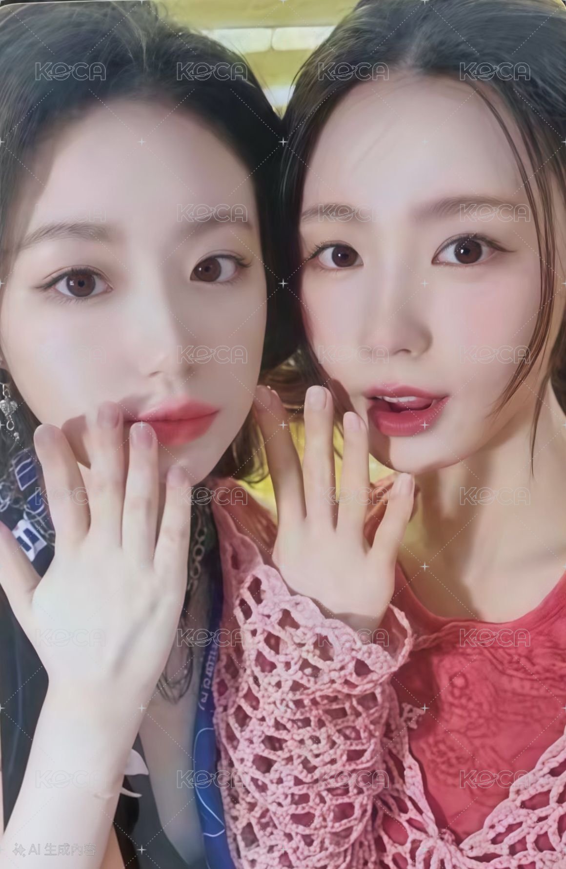 i-dle 抽選卡 樹莓 正面