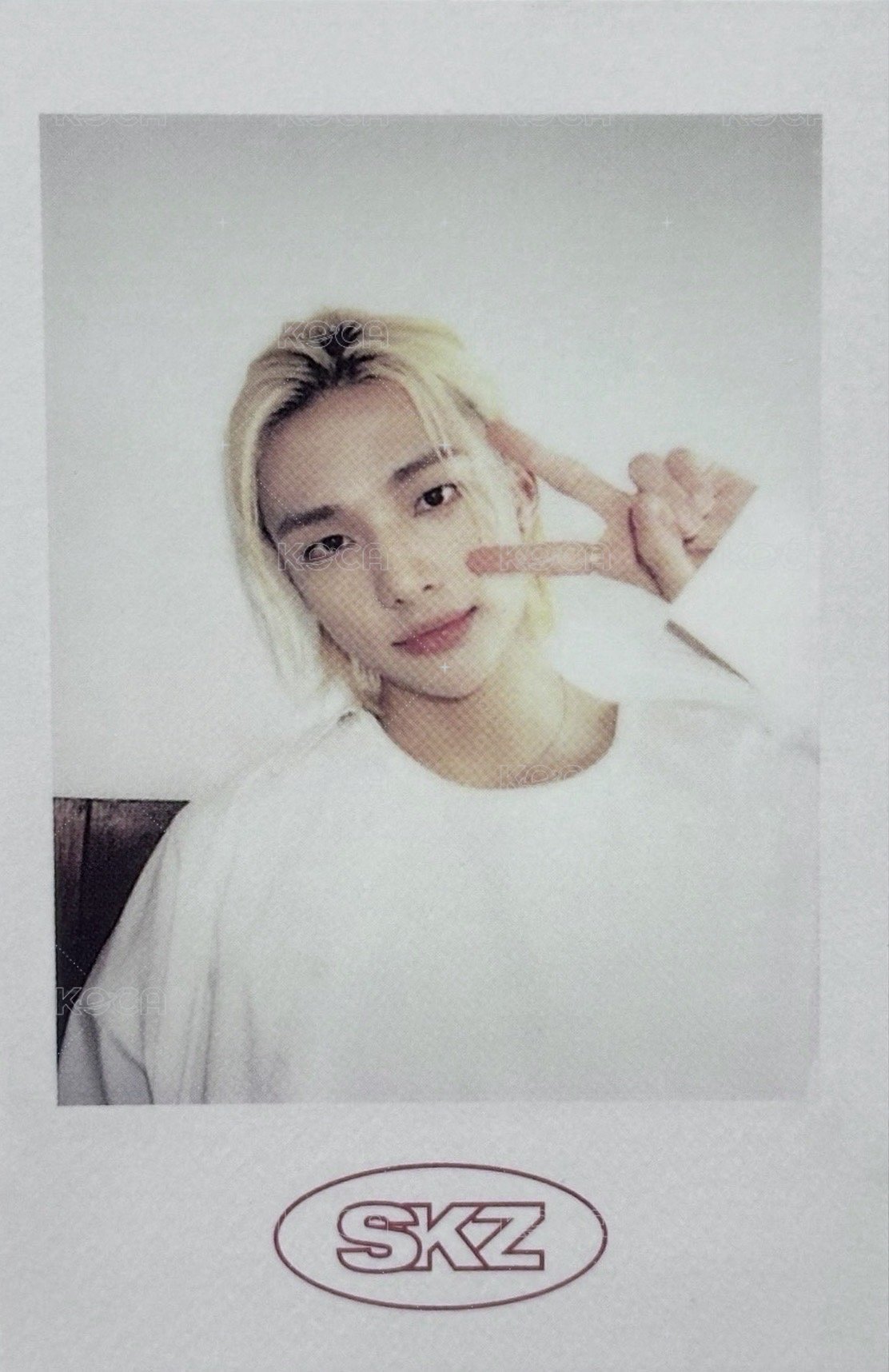 2021 年曆 jyp 特典卡  正面