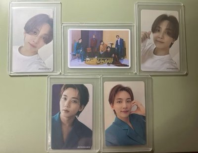 SEVENTEEN 日單 Not Alone 淨漢 JEONGHAN 特典 小卡