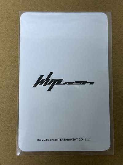 aespa Karina 柚子 Whiplash 隨機卡 快閃A柚