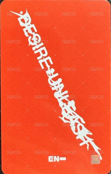 迷六 k4 幸運卡  背面