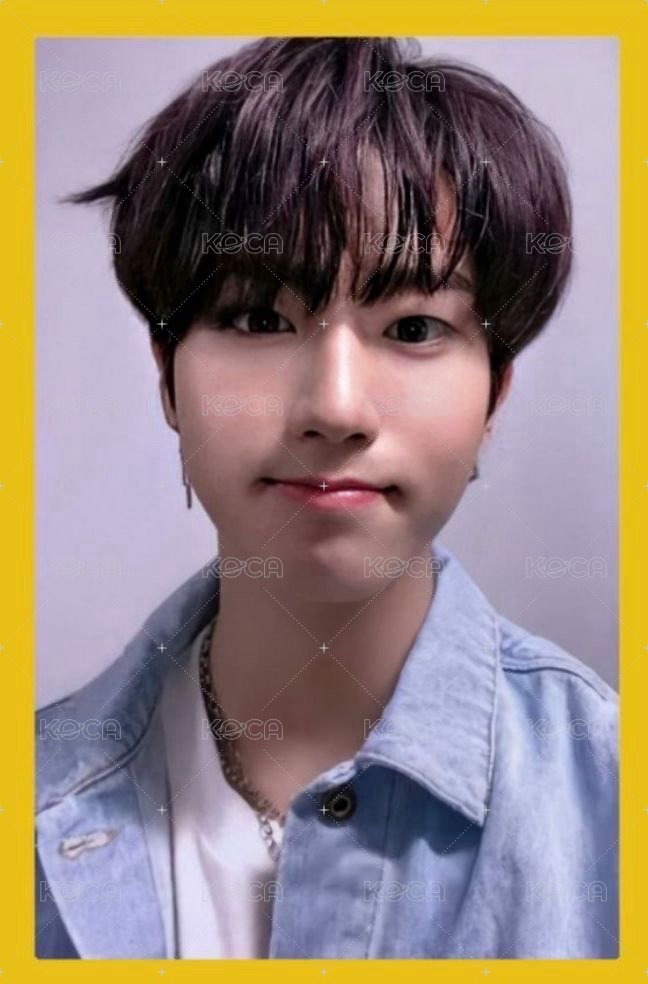 Clé 2 : Yellow Wood 專輯卡 黃 ver. 正面