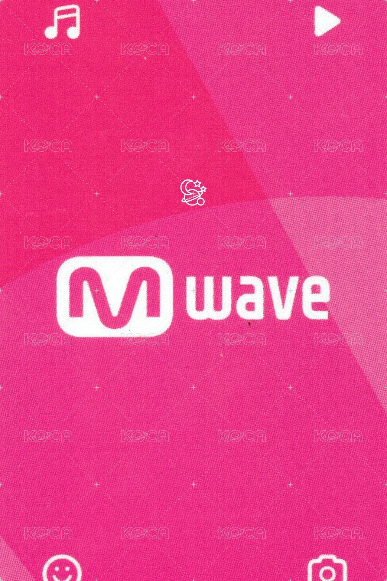 迷二 MWAVE 特典卡  背面
