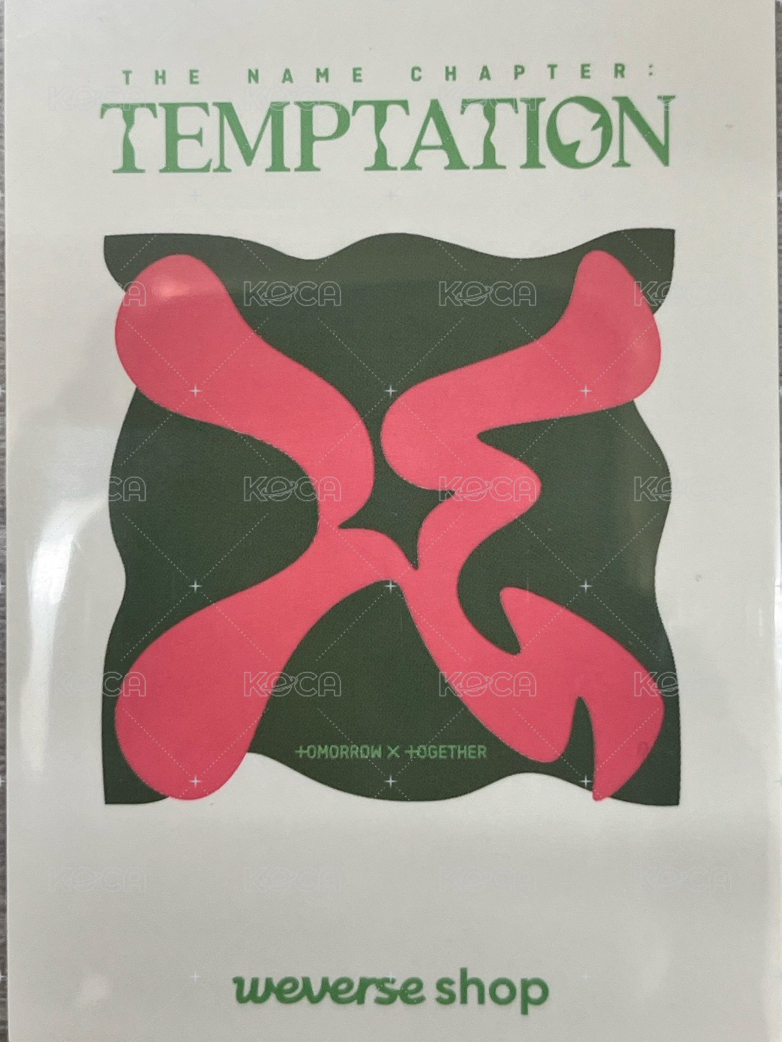 迷五 wvs 特典卡  背面