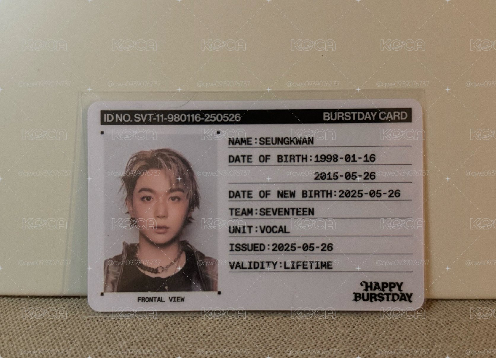 正五 ID Card 寛