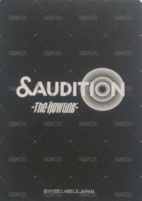 &AUDITION 隨機卡 草地卡 背面