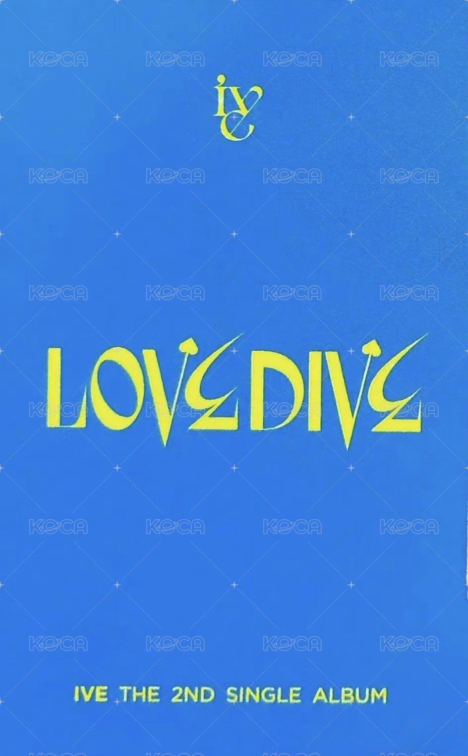 LOVE DIVE am 簽售卡  背面