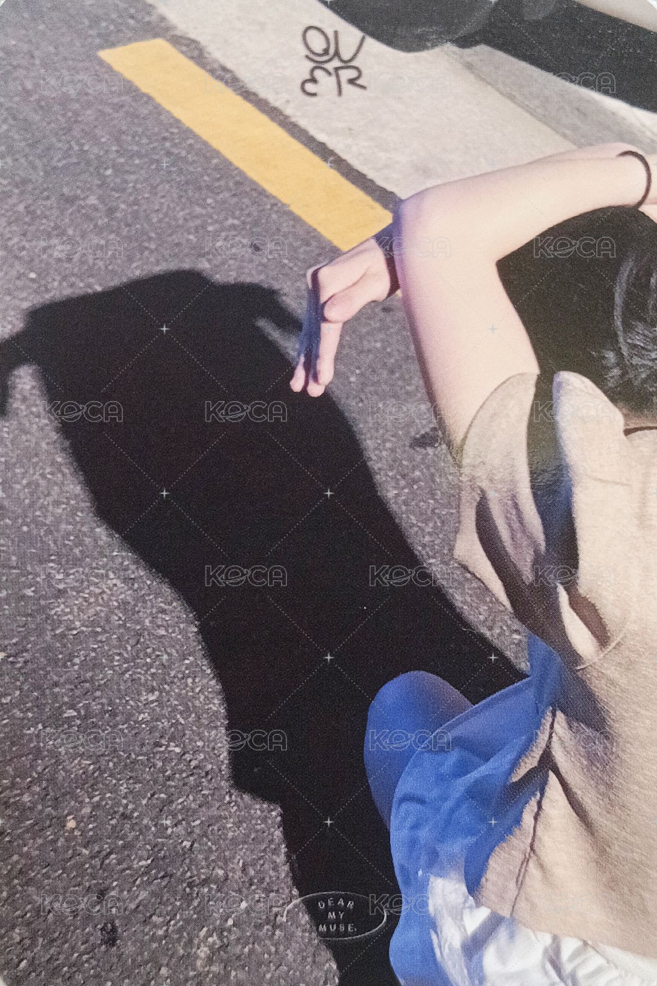 迷三 dmm 線下1.0 簽售卡 小狗影子丹 背面