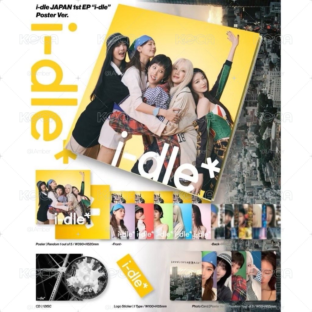 I-dle 日專 poster ver