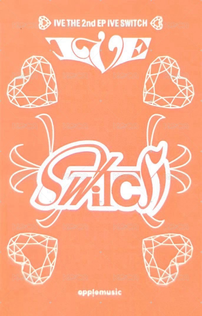 IVE SWITCH am 簽售卡 4.0末簽 背面