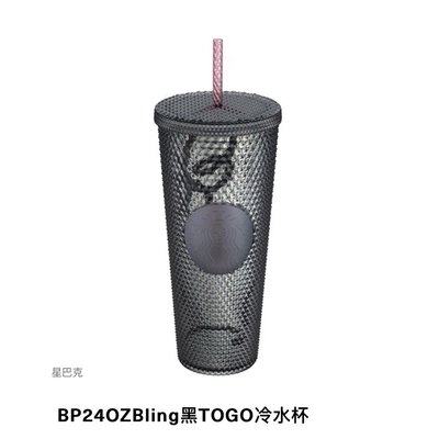 blackpink星巴克聯名黑色榴槤杯