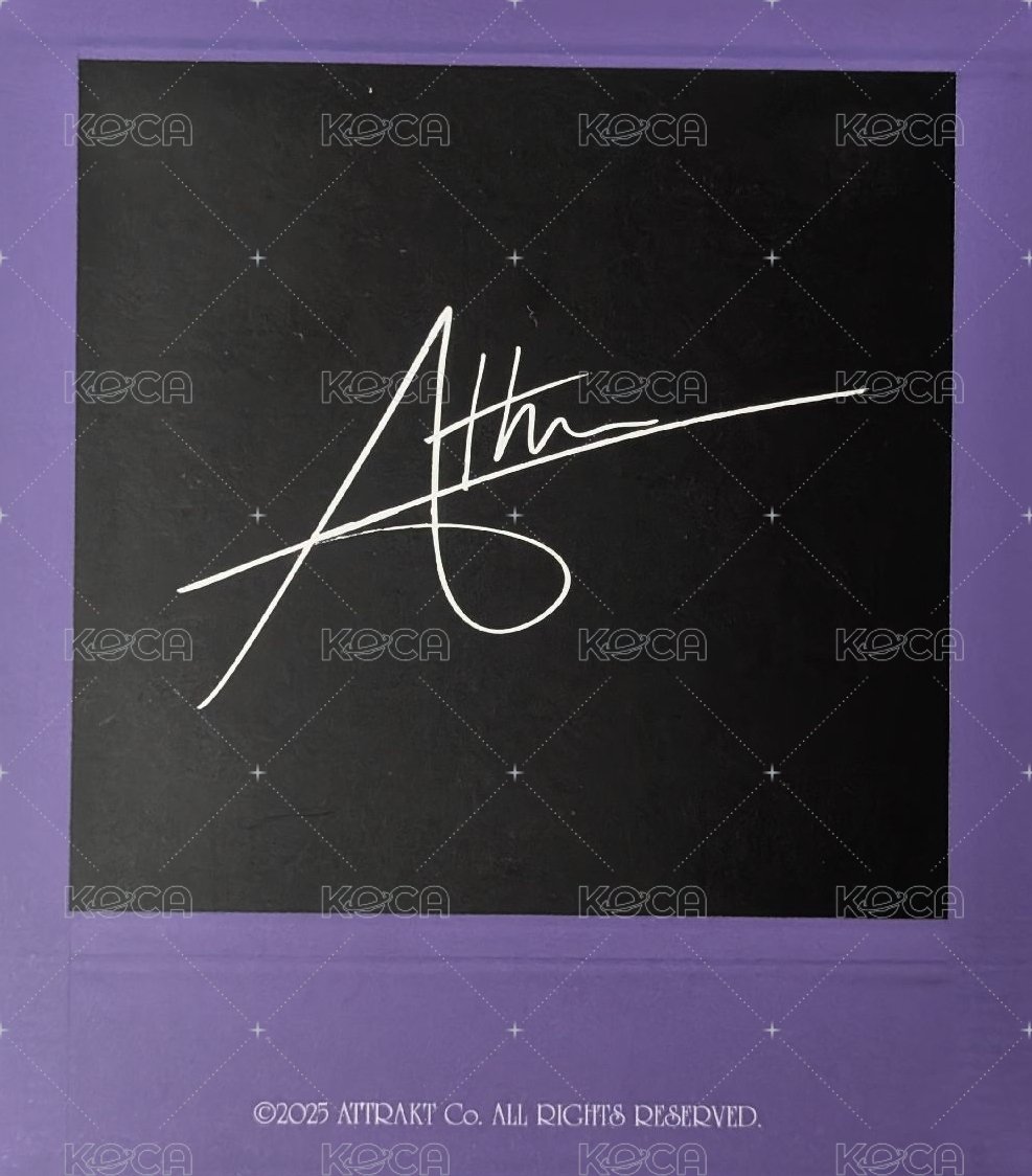 Day & Night 專輯卡 Night ver. 拍立得卡 背面